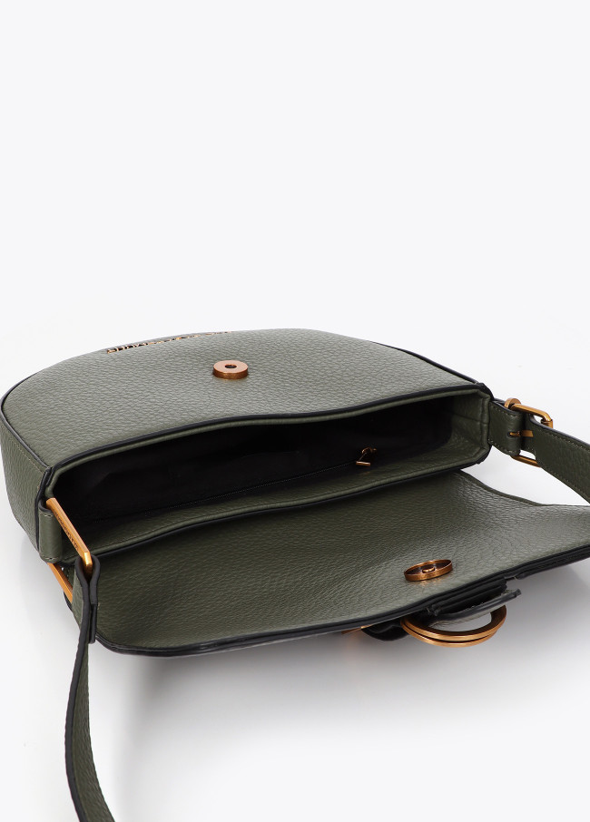 Sac Bandoulière avec Détail Ceinture
