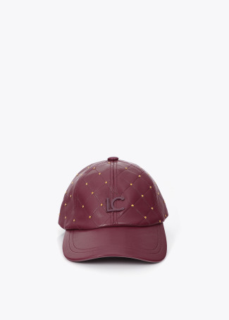 Stitched Cap with Mini Studs