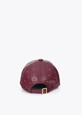 Stitched Cap with Mini Studs