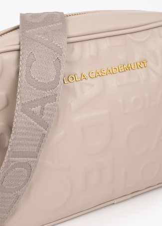 Bandolera con logo grabado