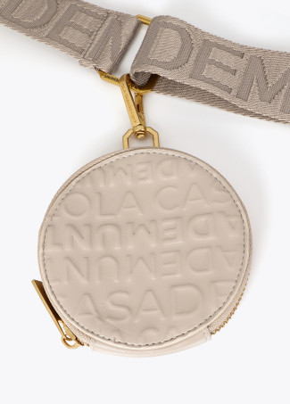 Mobile Phone Case with Stitched Logo