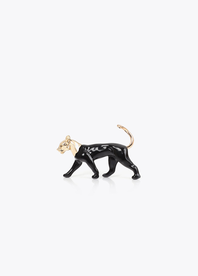 Broche leopardo