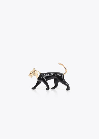 Broche leopardo