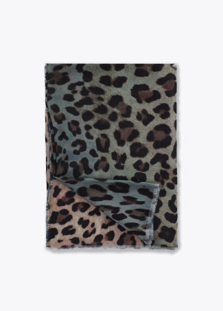 Fular animal print degradado 100x200cm