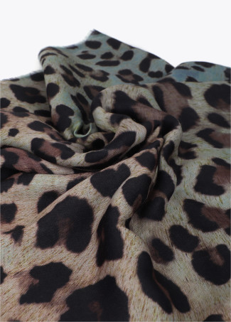 Fular animal print degradado 100x200cm