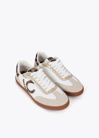 Sneakers with Logo and Studs