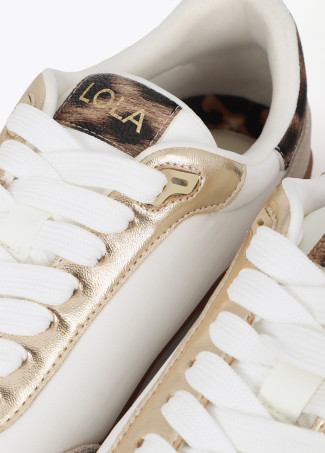 Sneakers with Logo and Studs