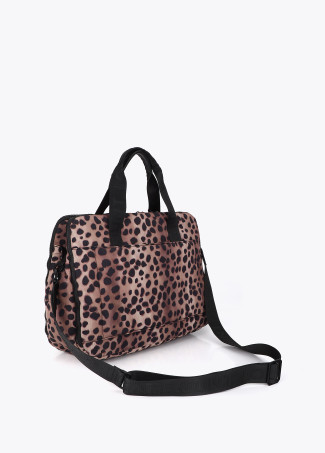 Malette pour Ordinateur en Nylon avec Imprimé Animal