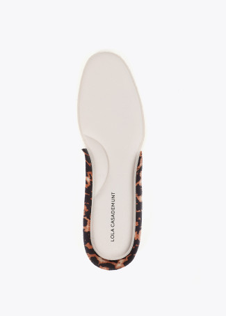 Sneakers in materiali misti e pelle