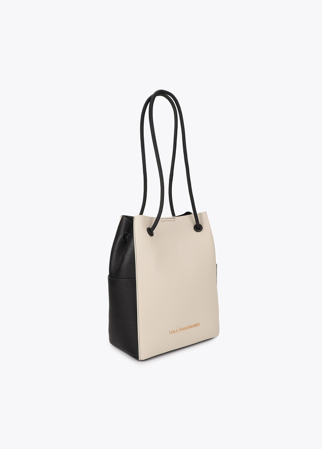 Sac Shopper Tricolore