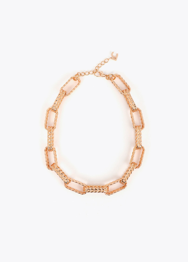 Collar cadena textura
