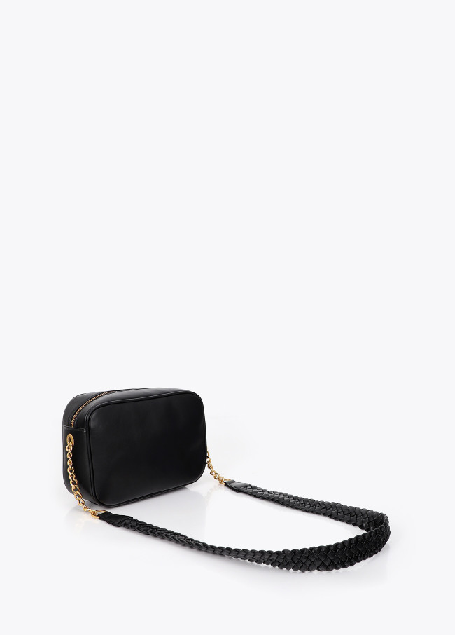 Quilted Crossbody Bag with Mini Studs