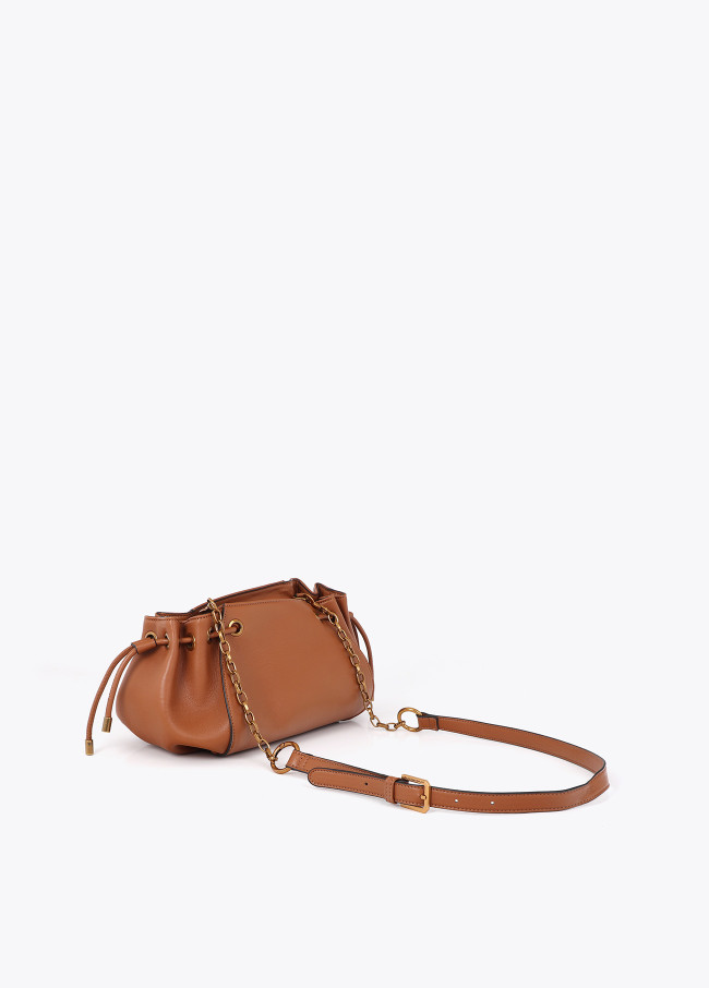Adjustable Chain Detail Crossbody Bag
