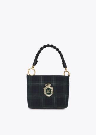 Sac Tissé à Carreaux