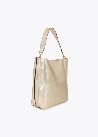Shopper mit Kettendetail und Leopard-Logo