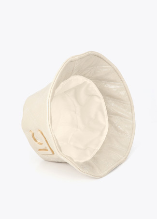 Gesteppter Bucket Hat mit Logo-Futter