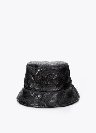 Sombrero bucket en efecto acolchado