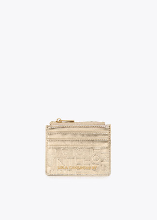 Porte-cartes basique avec logo cousu