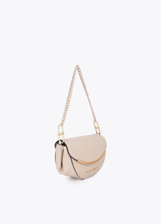 Flap Crossbody with Metallic Detail