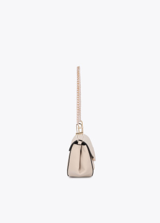 Flap Crossbody with Metallic Detail