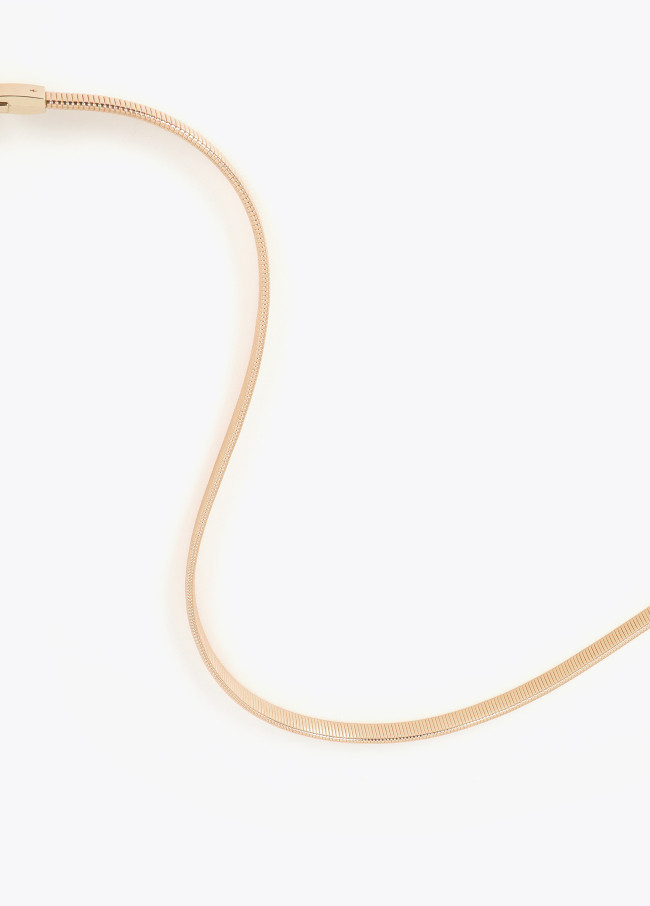 Cinto Metálico Stretch Logo Oval