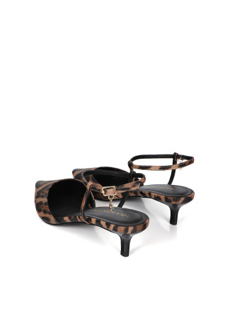 Scarpa Slingback in Stampa Animalier