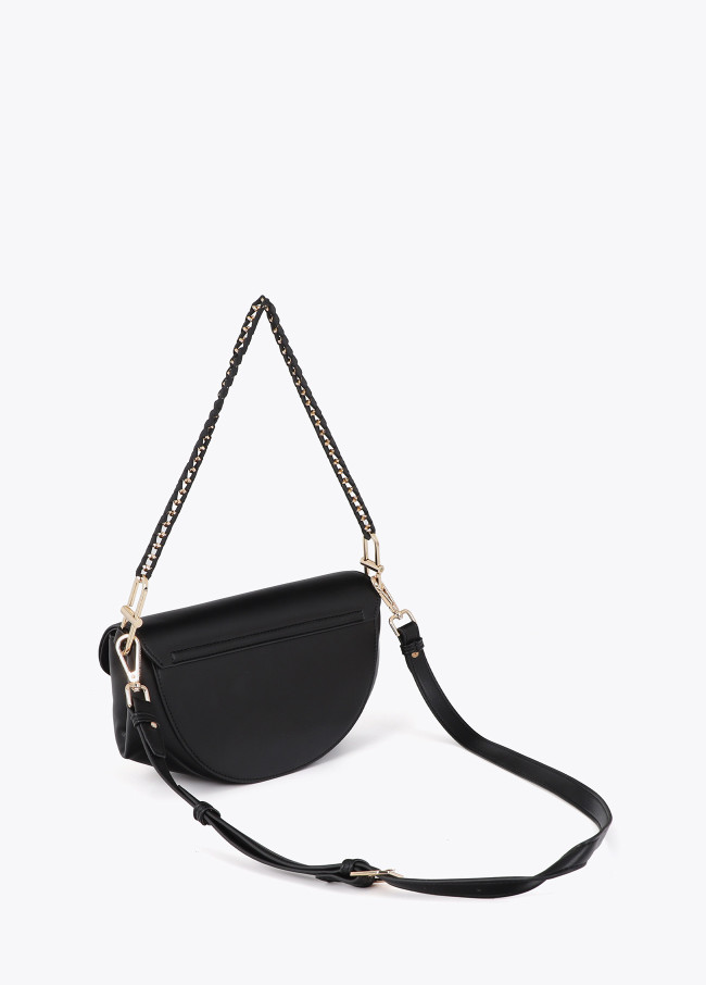 Sac Bandoulière avec Détail Métallique