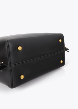 Shopper avec Détail Chaîne et Logo Léopard