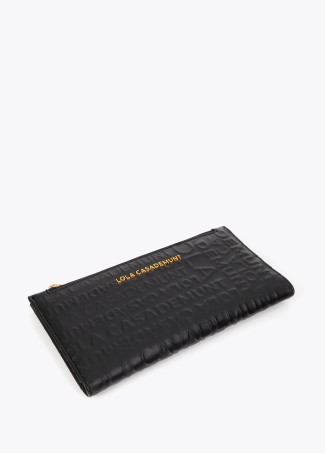 Basic Wallet mit Logo Stickerei