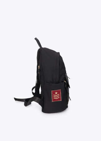 Rucksack mit Patches
