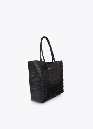 Shopper monograma relieve