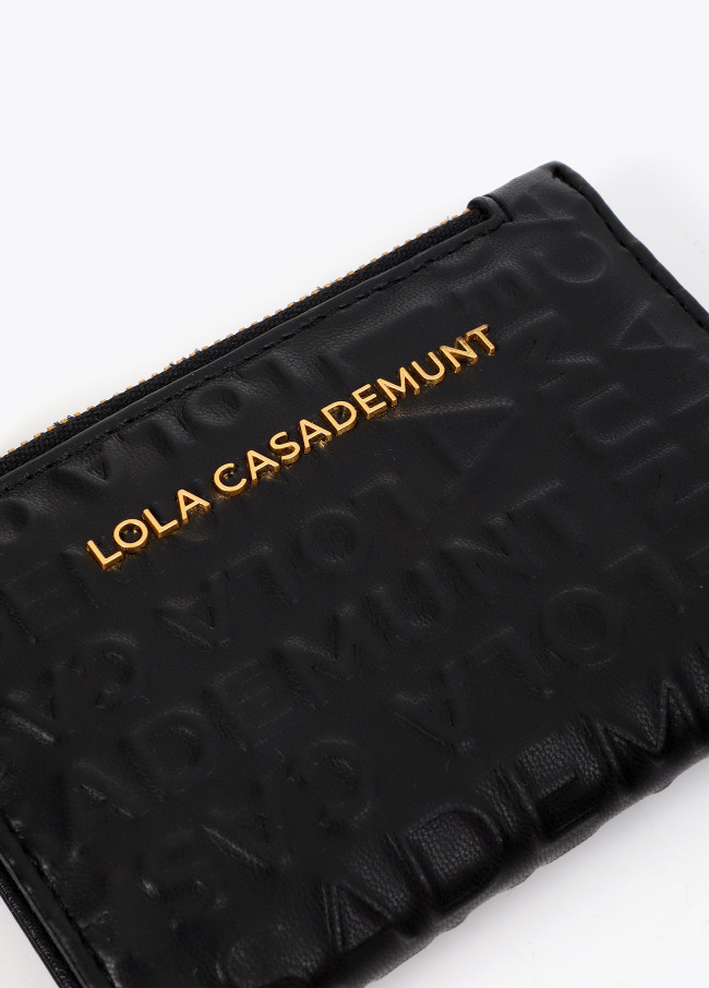 Basic Wallet with Logo Stitch