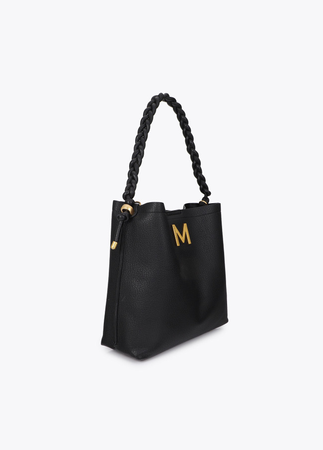 Shopper con Dettaglio di Treccia Frontale