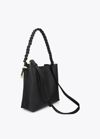 Shopper con Dettaglio di Treccia Frontale