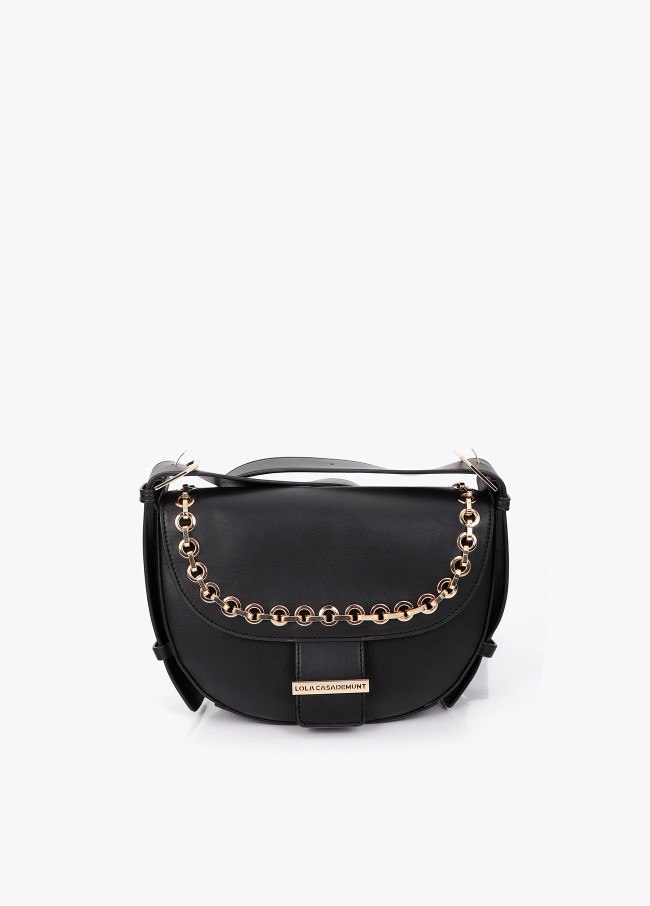 Bolsa Tiracolo com Aba e Ilhós