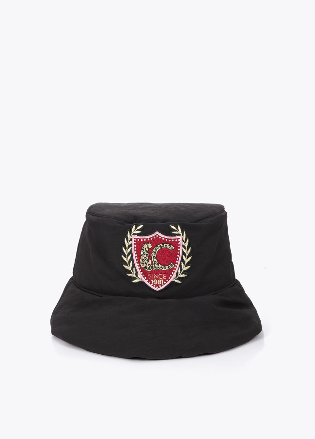 Sombrero tipo bucket acolchado en nylon con...