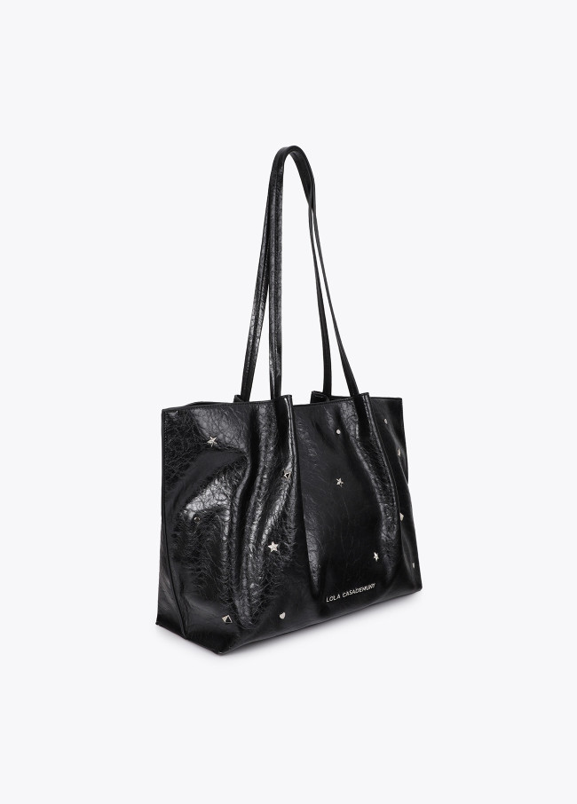 Shopper tachas estrella y corazón