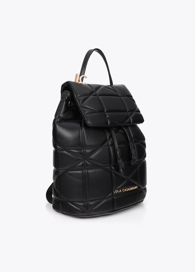 Sac à dos rembourré avec détail nœud et LC