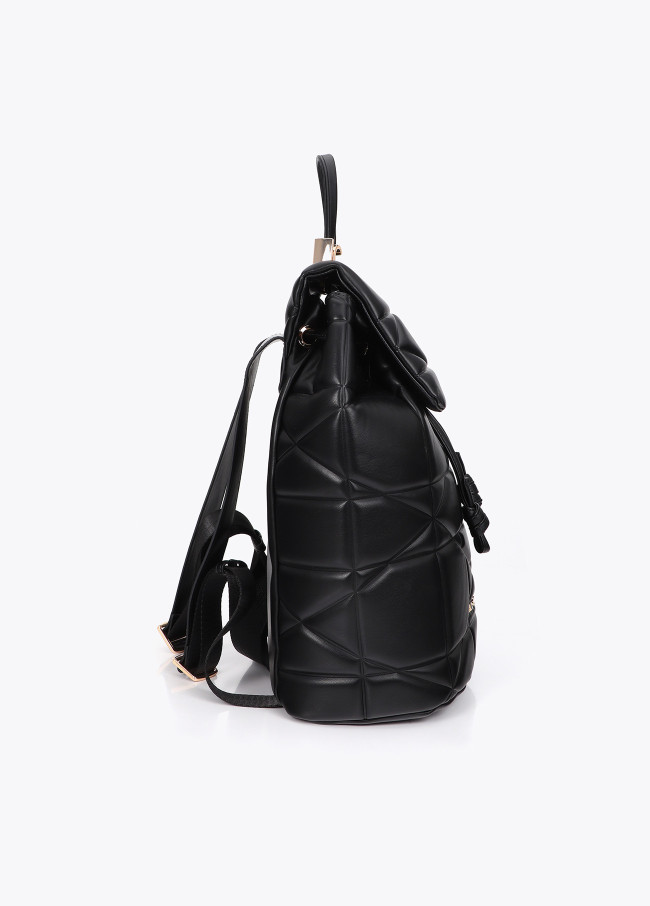 Sac à dos rembourré avec détail nœud et LC