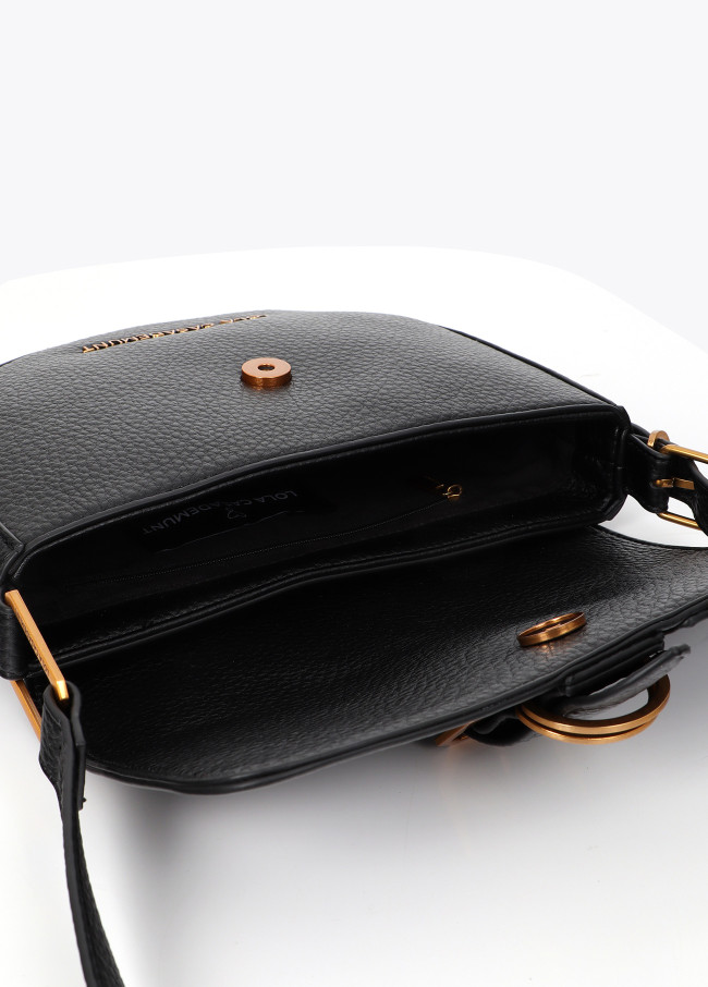 Sac bandoulière avec détail de ceinture