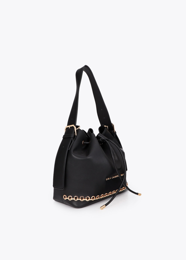Borsa con occhielli