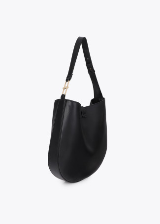 Shopper avec applique métallique