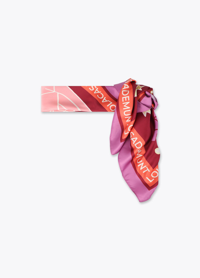 Foulard Cosmic Tiguers 90x90cm