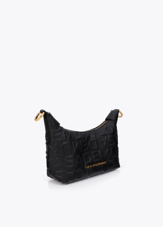 Bandolera monograma relieve