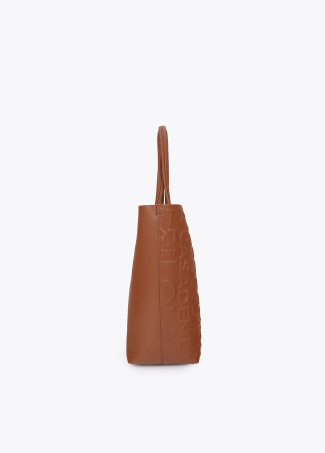 Shopper monograma relieve