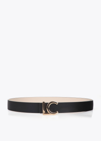 Reversible Metallic Buckle Belt LC