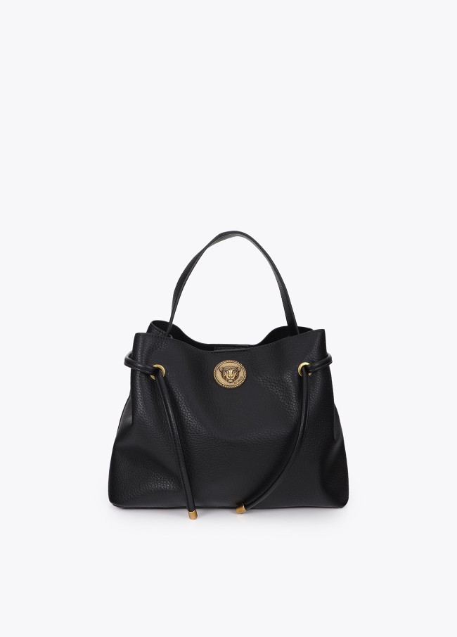 Kleiner Leopard-Metall-Shopper