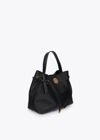 Small Leopard Metallic Shopper