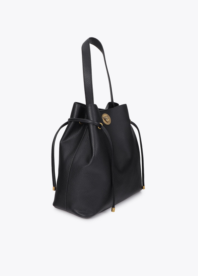 Metallic Leopard Shopper