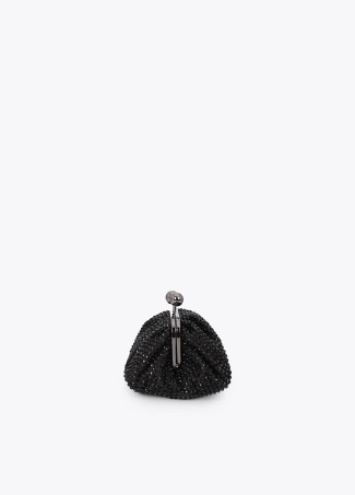 Bolsa joia com cristais